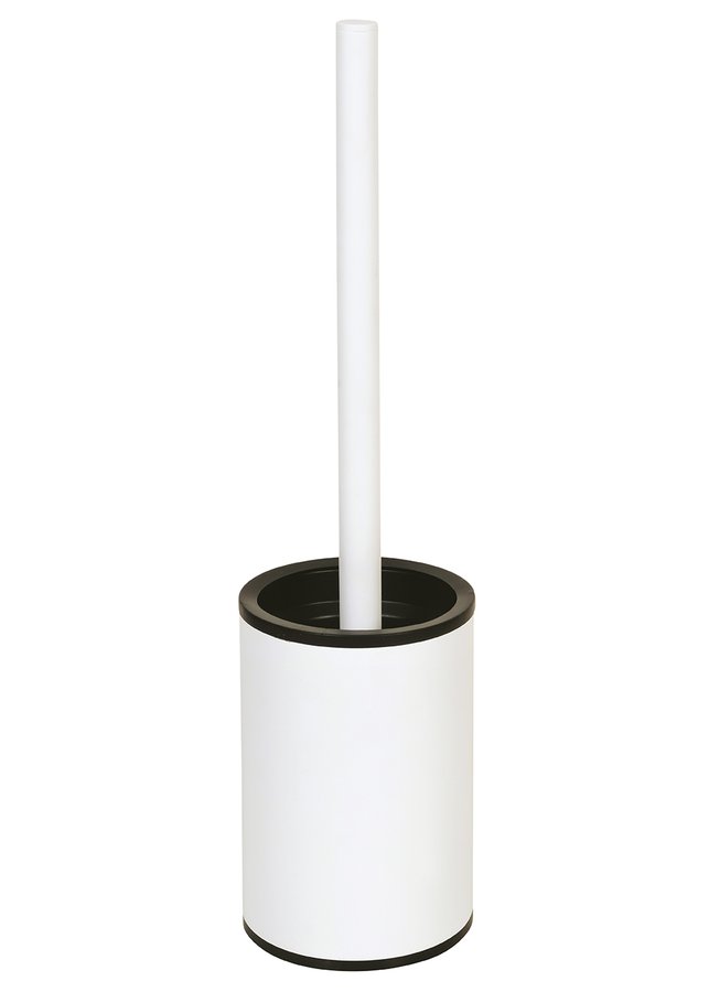 Sapho x-round white wc štětka na postavení, bílá mat