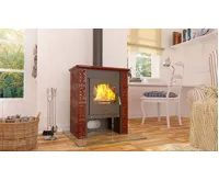 HS Flamingo Kachlová kamna FLAMINGO ® BALI, kachle hnědá (12)