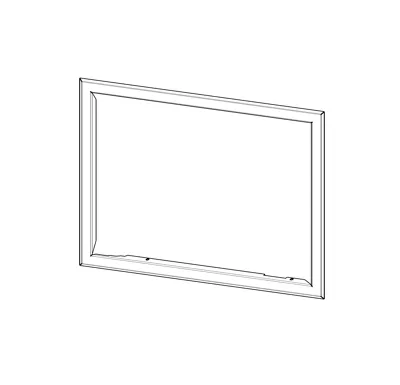 ROMOTOP Krycí rámeček IMPRESSION 3G 59.44.14(16), polohluboký