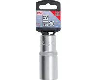 BGS Nástrčná hlavice, šestihranná, prodloužená, 10 mm (3/8"), 23 mm (1)