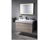 SAPHO KARE 100 keramické umyvadlo nábytkové 98x46cm, bílá (5)