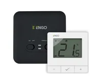 ENGO Controls Bezdrátový termostat E20i-W s ovládáním kotle ON/OFF, Wi-Fi, bílý, ENGO Smart, TUYA