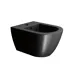 GSI PURA bidet závěsný 36x50cm, černá mat