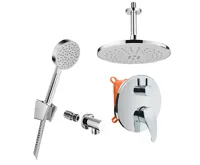 Sprchový set Sonáta s dvoucestnou podomítkovou bateríí
