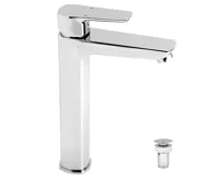 NOVASERVIS Umyvadlová baterie s výpustí METALIA 58 ECO, chrom - 58503,0