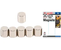 BGS Magnety, extra silné, O 9,5 mm, 6dílná