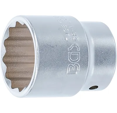 BGS Hlavice nástrčná 3/4" 38 mm, 12ti hranná