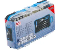 BGS Sada barevně označených bitů | s ráčnou pro bity | pohon vnější šestihran 6,3 mm (1/4") | (9)