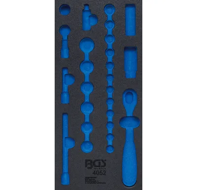 BGS Vložka do dílenského vozíku 1/3, prázdná, pro 4052