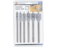 BGS Sada plochých frézovacích vrtáků,  10–25 mm,  6dílná (3)