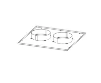 ROMOTOP Konvekční opláštění pro rohovou krbovou vložku HEAT U 3g L 50.52.70.21 ROMOTOP Konvekční opláštění pro rohovou krbovou vložku HEAT U 3g L 50.52.70.21