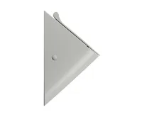 GSI COMMUNITY urinál se zakrytým přívodem vody s otvory pro víko, Rimless, 31x54,5cm, cenere mat (3)