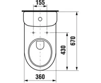 DEEP by JIKA WC kombi | šikmý odpad (3)