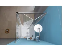 POLYSAN EASY obdélníkový sprchový kout 800x700mm, skládací dveře, L/P varianta, čiré sklo (6)