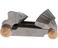 BGS Závitové měrky 52 plátků 4 - 62W, 0.25 - 6,0 mm BGS Závitové měrky 52 plátků 4 - 62W, 0.25 - 6,0 mm