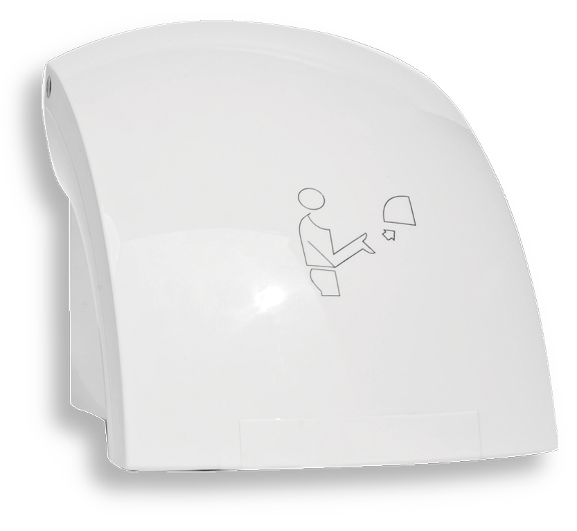 Novaservis elektrický senzorový osoušeč rukou, 1500 w, bílý - 69091,1