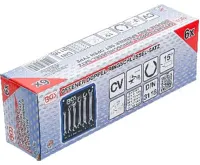 BGS Klíče otevřené oboustrannéočkové, 8x9 - 18x19 mm, 6dílná (5)