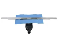 POLYSAN SLIM RIVER nerezový podlahový žlab s roštem, L.400-1000, DN50 (6)