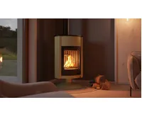 HS Flamingo Krbová kamna MASTERFLAMME ® Grande II, olivová (20)