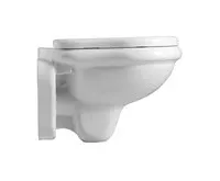 KERASAN RETRO závěsná WC mísa, 38x52cm, bílá (1)