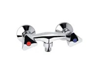 Sprchová nástěnná baterie, Kasia, 100 mm, bez příslušenství, chrom