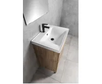 AQUALINE SAVA 60 keramické umyvadlo nábytkové 60x46cm, bílá (3)