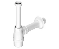 BRUCKNER Umyvadlový sifon 5/4", DN40, bílá BRUCKNER Umyvadlový sifon 5/4", DN40, bílá