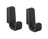 GEDY SAMOA háček, balení 2 ks, černá mat GEDY SAMOA háček, balení 2 ks, černá mat