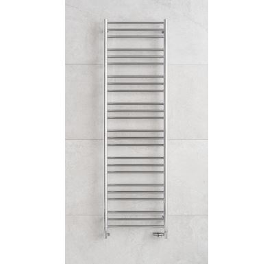 Koupelnový radiátor PMH SORANO SNLMES 905x480, Metalická stříbrná matná