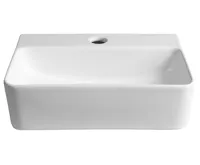 SAPHO GERDA keramické umývátko, 36x25cm, bílá (3)