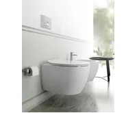 ISVEA SENTIMENTI závěsná WC mísa, Rimless, 36x51cm, bílá (4)