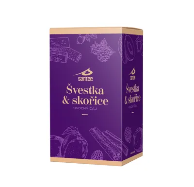 Pauwex Walachian Tea spol. s r.o. Čaj Santée - Švestka & skořice