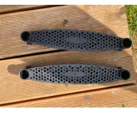 GoodJump 4UPVC modrá trampolína 366 cm s ochrannou sítí + žebřík - Inside (18)