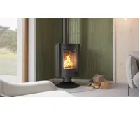 HS Flamingo Krbová kamna MASTERFLAMME ® Piccolo II, černá (21)