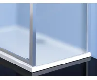 POLYSAN EASY boční stěna 1000mm, sklo Brick (4)