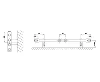 Koupelnový radiátor Korado Koralux Linear Classic KLCM 450/1220 (3)