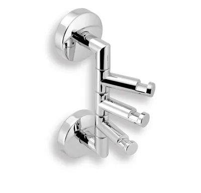 NOVASERVIS Trojháček otočný Metalia 11 chrom - 0181,0