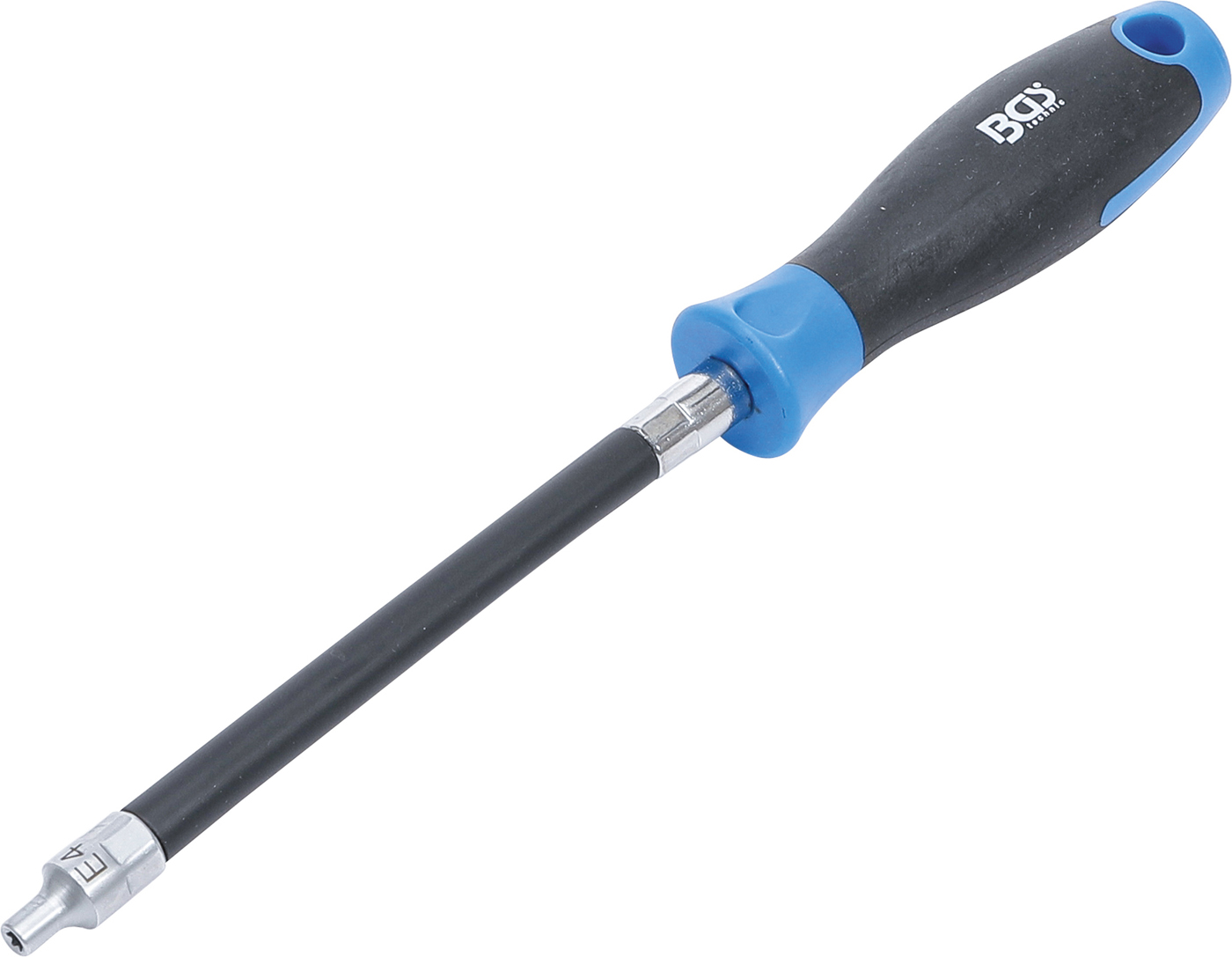 Bgs ohebný šroubovák s kulatou rukojetí, e-profil e 4, délka čepele 150 mm