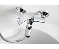 BRUCKNER BARON nástěnná vanová baterie, chrom (4)