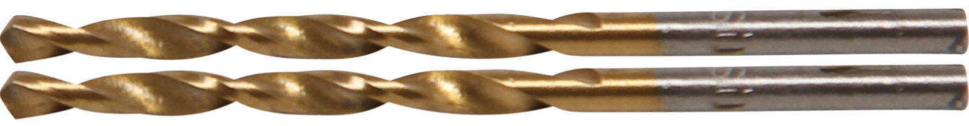 Bgs vrtáky spirálové, hss-g, s titanovým povrchem, 3.0 mm, 2 pcs.