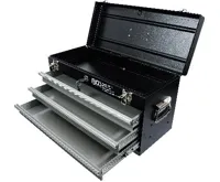 BGS Kufr na nářadí prázdný, kovový, 3 zásuvky (2)