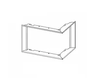 ROMOTOP krycí rámeček HR4SG RAM04 krycí, polohluboký, univerzální