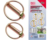BGS Sortiment zajišťovacích kolíků,50 dílů BGS Sortiment zajišťovacích kolíků,50 dílů
