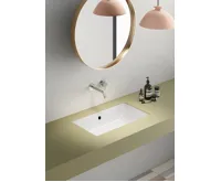 GSI KUBE X keramické umyvadlo 60x37cm, zápustné, broušená spodní hrana, bílá ExtraGlaze (3)