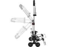 HomeLife Nákupní skládací vozík 3v1, 99 x 45 x 31 cm (2)