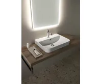 ISVEA SOTT AQUA keramické umyvadlo zápustné, 57x44cm, bílá (3)