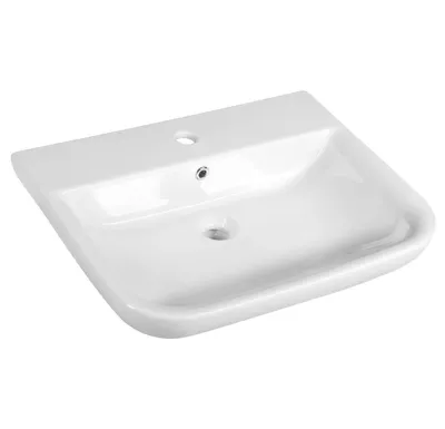 AQUALINE DORI keramické umyvadlo 60x48cm, bílá