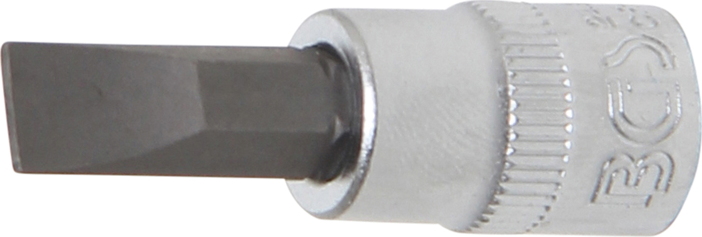 Bgs hlavice zástrčná 1/4" s plochým bitem 7,0 mm, zatíž. do 2 kg