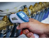 BGS Čelní teploměr, bezkontaktní, infračervený, k měření teploty těla a předmětů, 0–100° (4)