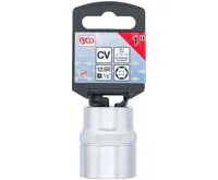 BGS Hlavice nástrčná šestihranná, 12.5 mm (1/2"), 1" (2)